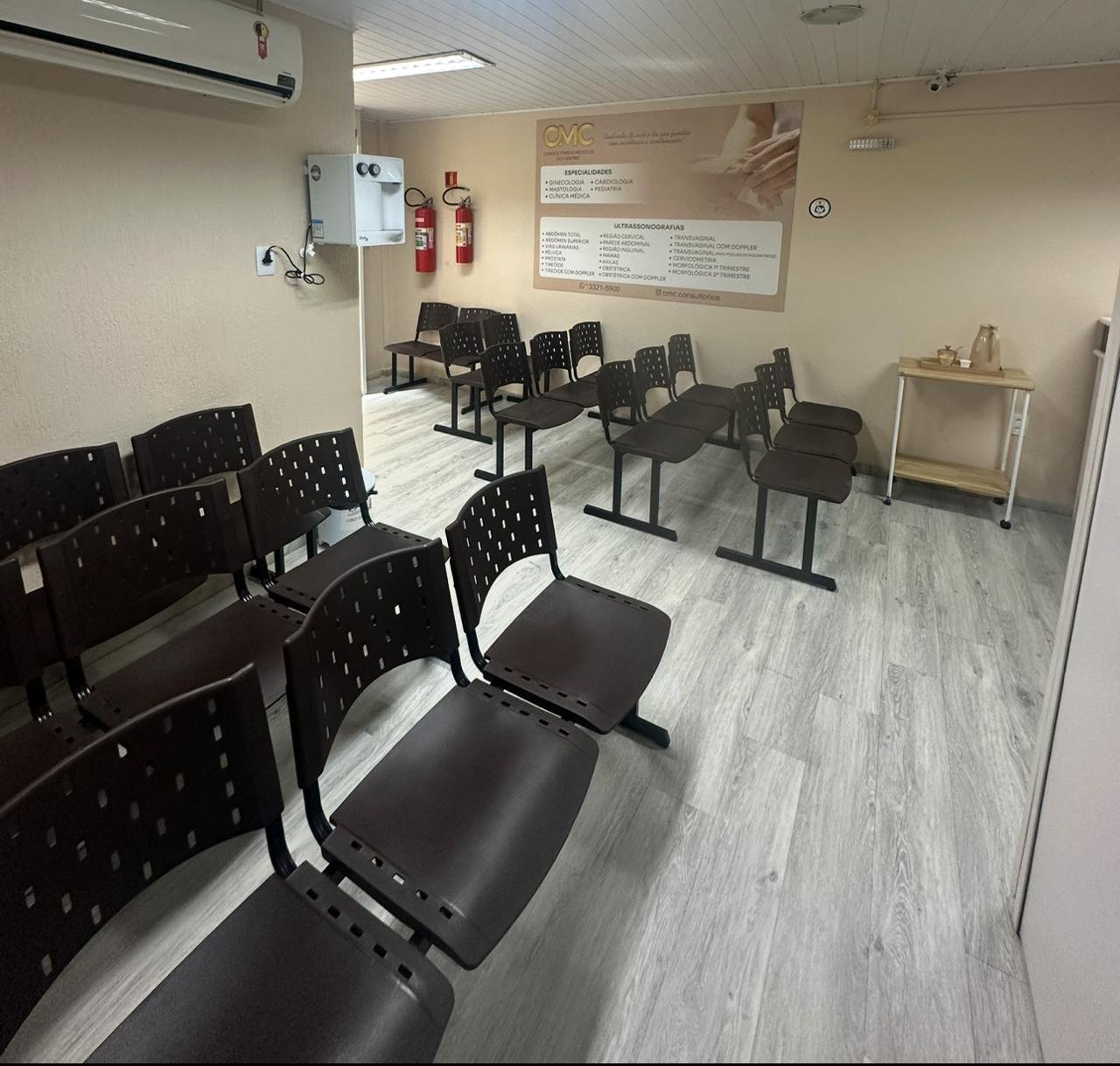 Recepção da CMC Consultórios Médicos em Nazaré, Salvador